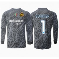 Echipament fotbal Inter Milan Yann Sommer #1 Portar Tricou Treilea 2024-25 maneca lunga